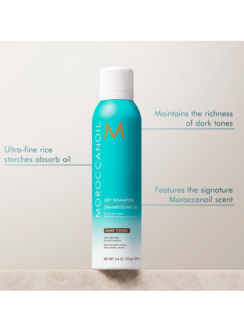 Moroccan Oil Moroccanoil Dry Shampoo Dark Tones 205ml  - Image 3