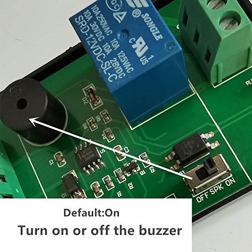 Tokatuker 12V DC Wired Water Detectors Water Leak Alarm Module Leakage Flood Sensor with 10A NC NO Relay Output Control, Turns Off Flood Source (White) - Image 5