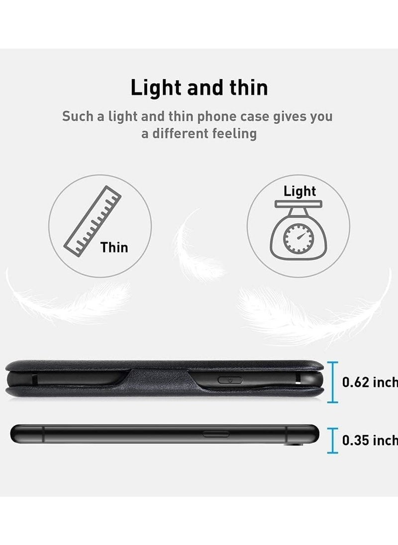 Generic Flip Case for Samsung Galaxy A56, Card Holder Case with Auto Magnetic Closure, Smart PU Leather Protective Cover for Men Women compatible With Samsung Galaxy A56  - Image 3