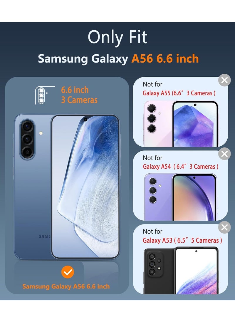 Generic Flip Case for Samsung Galaxy A56, Card Holder Case with Auto Magnetic Closure, Smart PU Leather Protective Cover for Men Women compatible With Samsung Galaxy A56  - Image 2