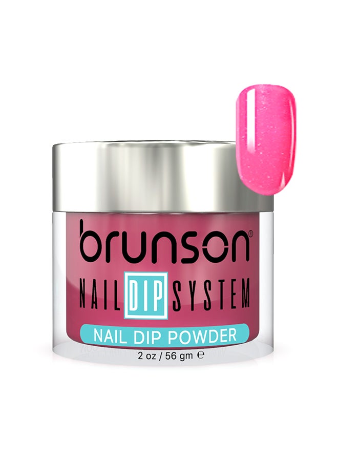 بودرة أظافر ديف آند باف نظام لون 56 جرام، مجموعة فن الأظافر الفرنسية للمبتدئين، صالون مانيكير افعلها بنفسك في المنزل، خالية من الروائح وطويلة الأمد، لا حاجة لجهاز تجفيف الأظافر BDK027