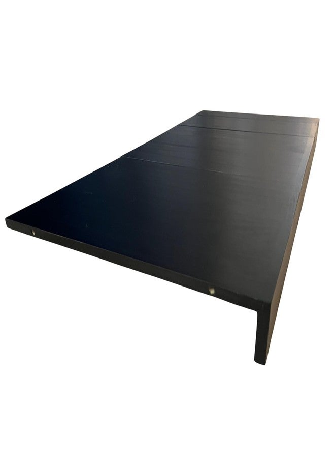 LEAPOAK Wooden Shelf Covers for 16-Inch Deep Wire Racks - Each Set Covers 36 Inches Wide Pantry Interchangeable Shelf Liners for Wire Rack Shelving, Perfect for Pantry Organization (1, Black, 36"W x 16"D) - Image 1