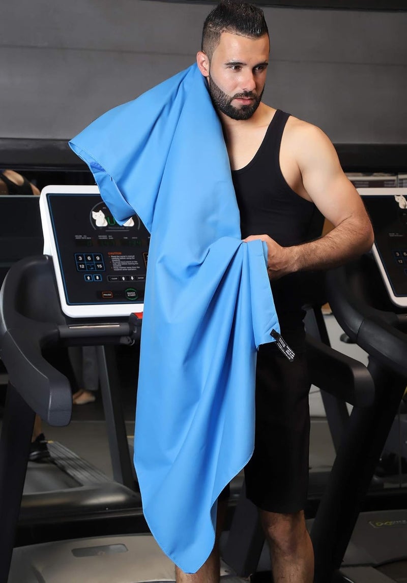 Rainleaf Microfiber Towel Perfect Travel & Gym & Camping Towel. Quick Dry - Super Absorbent - Ultra Compact - Lightweight. Suitable for Trip, Beach, Shower, Backpacking, Pool - Image 5