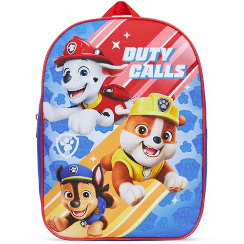 Get Trend Paw Patrol Mini Backpack Kids Toddlers 13x9â€ Rucksack Kindergarten Bag Preschool Sports Travel Backpacks 3+ Gifts for Kids (Blue Paw Patrol) - Image 1