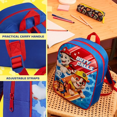 Get Trend Paw Patrol Mini Backpack Kids Toddlers 13x9â€ Rucksack Kindergarten Bag Preschool Sports Travel Backpacks 3+ Gifts for Kids (Blue Paw Patrol) - Image 5