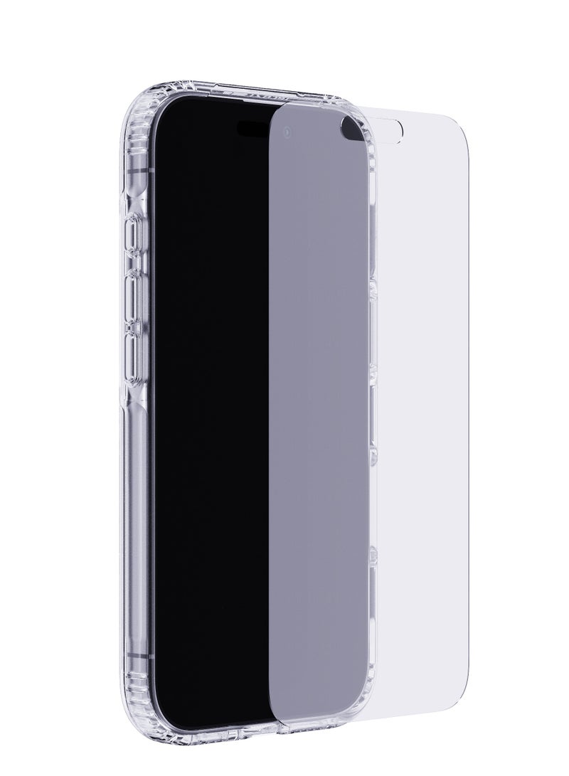 tech21 Bundle Screen Protector And Case And Camera Lens Protector For iPhone 16 Pro clear - Image 2