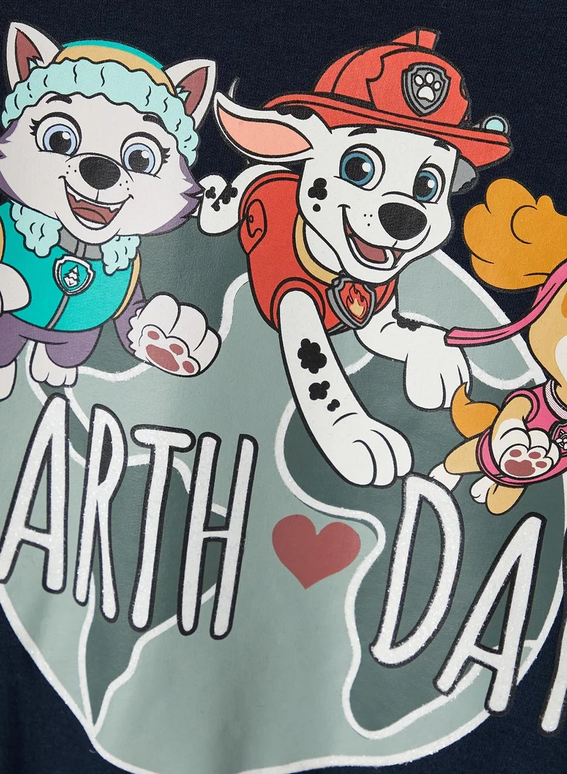 NAME IT Kids Paw Patrol Earth Day Sweatshirt