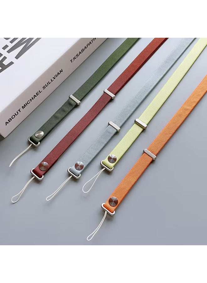 O Ozone Magnetic Crossbody Strap for iPhone 17/Pro/Max/Air Phone Cases with Dual Lanyard Holes, Adjustable Neck Lanyard for Women & Men - Orange - Image 4