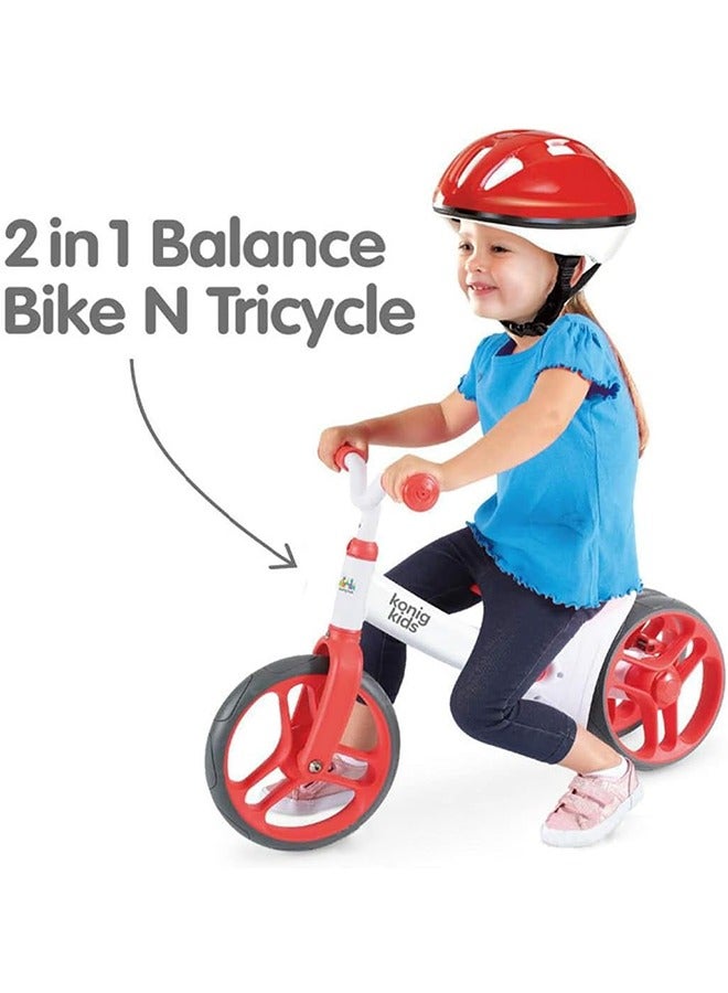 JCB CHIC Kids Scooter, Mini Kids Bike, Adjustable Height Kids Balance Bike, 3 Wheel Kids Kick Scooter, Children's Bicycle Tricycle for for Toddlers 2-6 Years Old Boy and Girls - Image 3