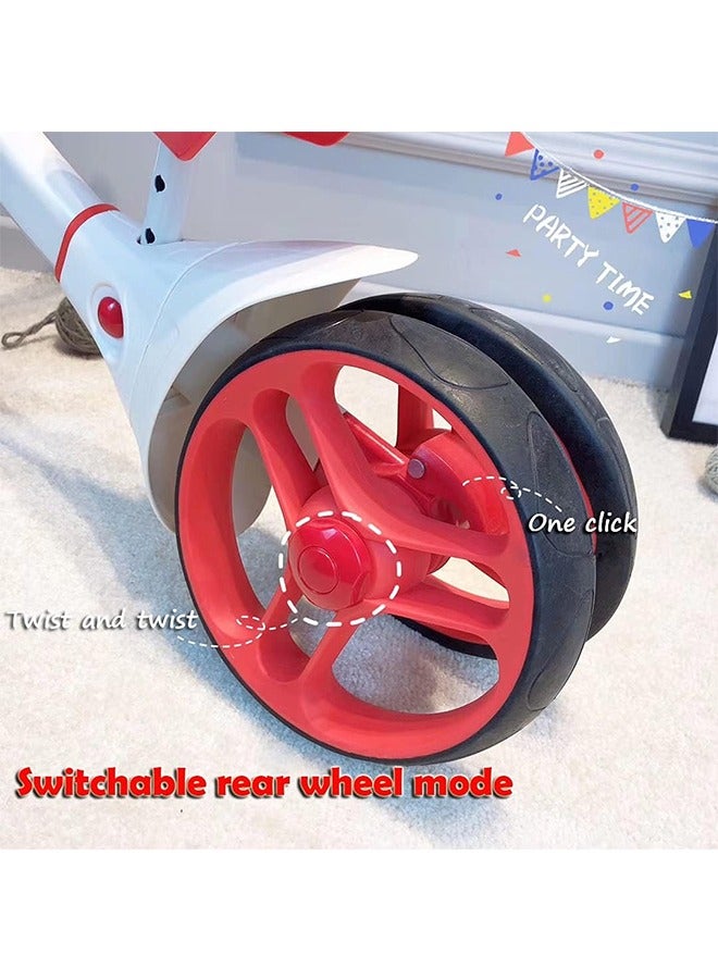 JCB CHIC Kids Scooter, Mini Kids Bike, Adjustable Height Kids Balance Bike, 3 Wheel Kids Kick Scooter, Children's Bicycle Tricycle for for Toddlers 2-6 Years Old Boy and Girls - Image 5