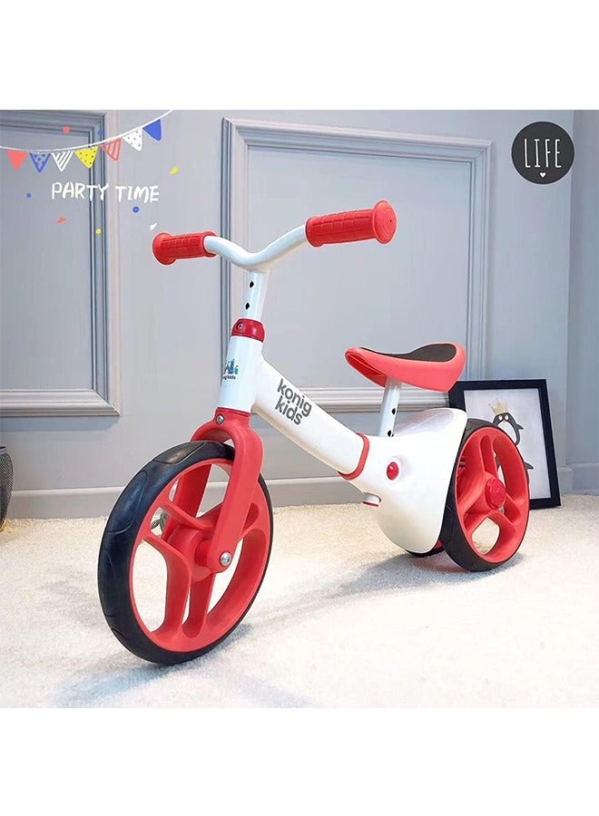 JCB CHIC Kids Scooter, Mini Kids Bike, Adjustable Height Kids Balance Bike, 3 Wheel Kids Kick Scooter, Children's Bicycle Tricycle for for Toddlers 2-6 Years Old Boy and Girls - Image 1