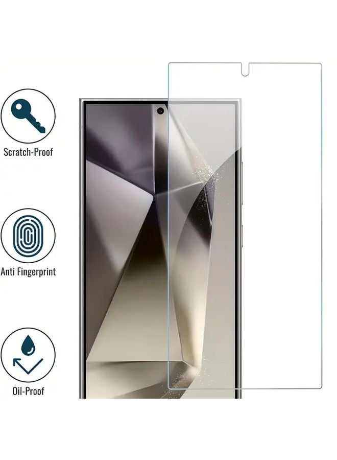 حافظة Galaxy S25 Ultra باقة 5 في 1 مع 2 زجاج مقوى و2 واقي لعدسة الكاميرا - Image 5