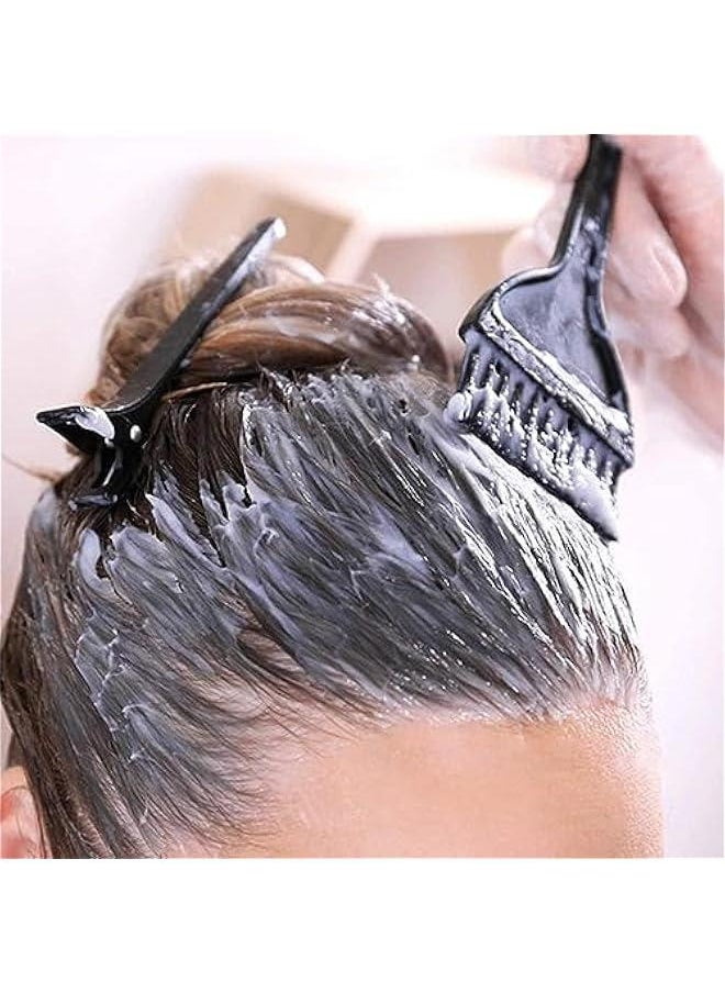 HOOKOR Hair Dye Coloring Kit with Hair Color Bowl,Dye Brush Comb,Tinting Bowl,Ear Caps,Dye Mixer,Bleach Tinting Brushes Tool for Salon Home Coloring Dye Kit (Blue)  - Image 3