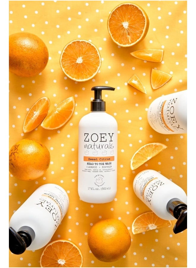 Absolutely Natural Zoey Sweet Citrus Baby Wash & Shampoo  - Image 4