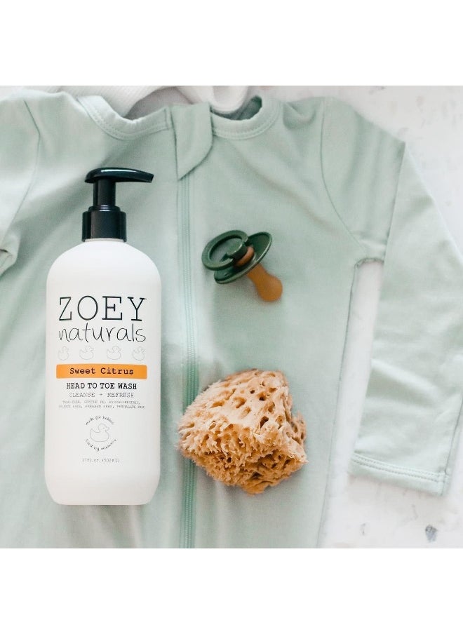 Absolutely Natural Zoey Sweet Citrus Baby Wash & Shampoo  - Image 3