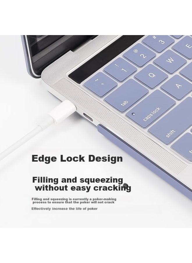 Diyi Workshop Di Yi Workshop علبة واقية لجهاز Apple Macbook Pro مقاس 14 بوصة M1/m2/m3/m4 Max مع الغلاف، وغطاء لوحة المفاتيح، وسدادة الغبار - Image 1
