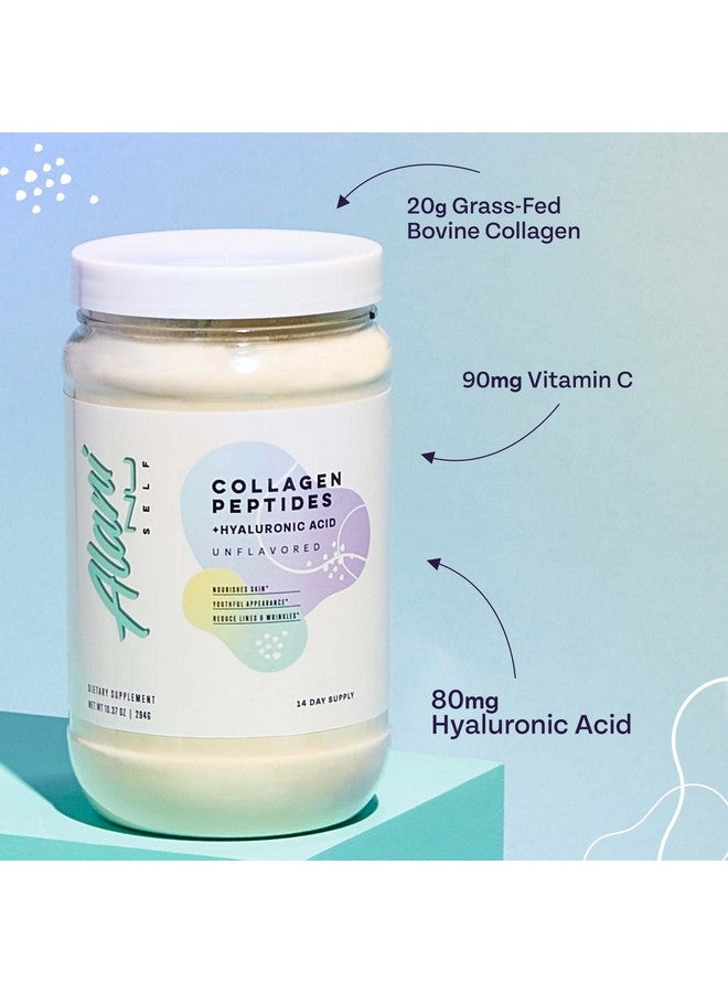Alani Nu Alani Nu Collagen Peptides Powder UNFLAVORED | 18g Protein | Supports Bone, Skin and Nail Health | Collagen for Women | 80mg of Hyaluronic Acid | Gluten Free | Sugar Free | 14 Servings  - Image 4