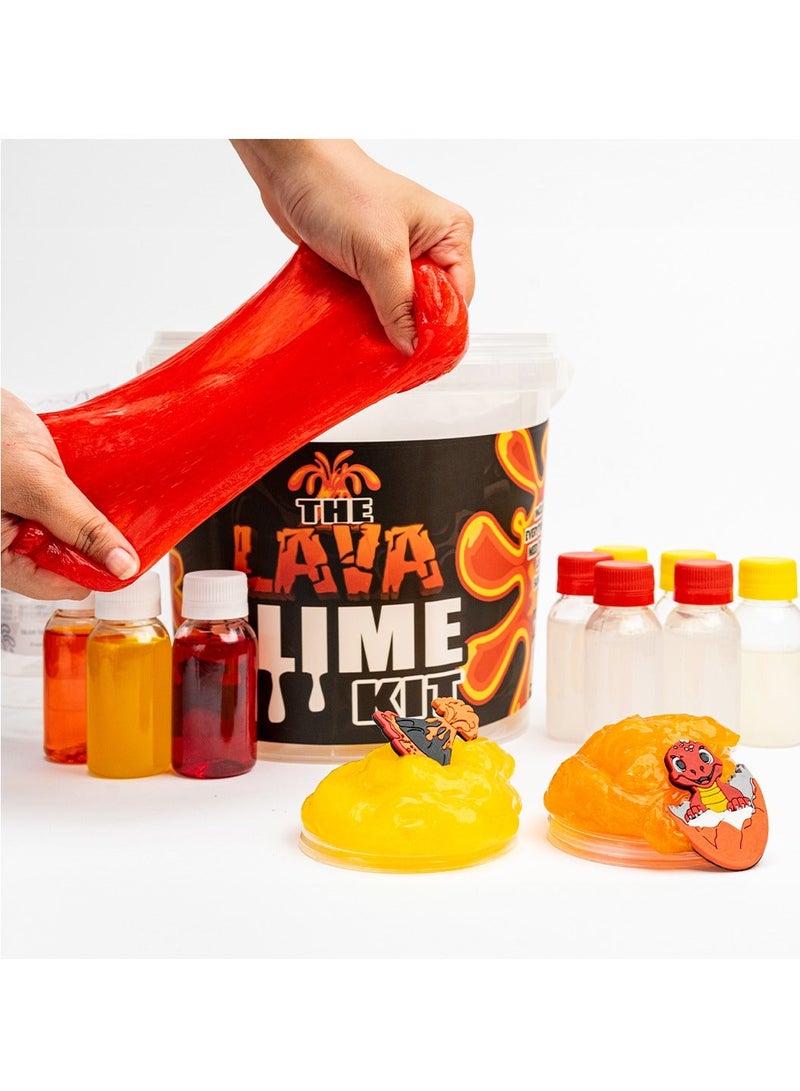 THE SLIME KIT مجموعة صنع السلايم البركاني - Image 1