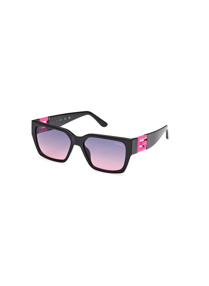 GUESS Unisex UV Protection Square Sunglasses - GU791674T55 - Lens Size: 55 Mm - Image 1