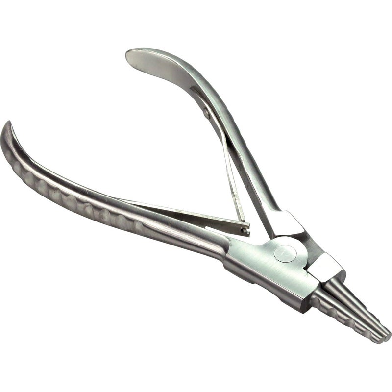 HTS 186P6 6" 4 Notch Stainless Steel Ring Opening Pliers - Image 4