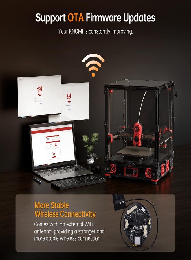 BIGTREETECH KNOMI V2.0 UI Mini Multi-Color Touch Screen Display 1.28inch Upgrade BTT EBB SB2209/SB2240 CAN for Voron StealthBurner Support Klipper OTA Firmware Updates, KINGPRINTER-1040000055 - Image 3