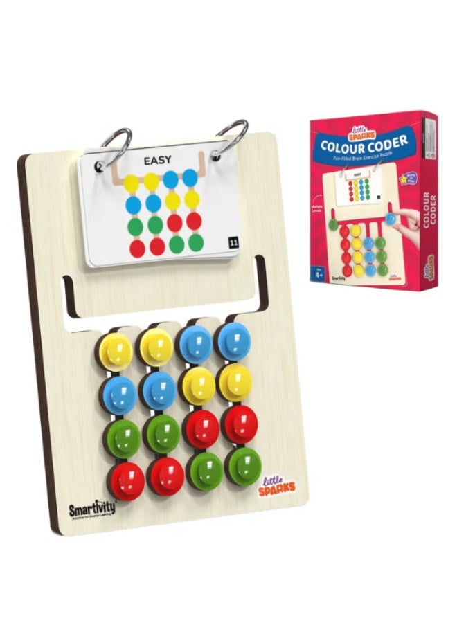 Smartivity Colour Coder Montessori Educational Game Board with 15 Challenge Cards - Image 1
