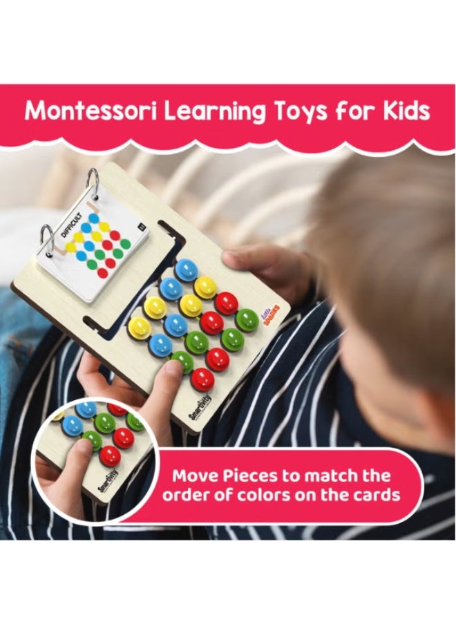 Smartivity Colour Coder Montessori Educational Game Board with 15 Challenge Cards - Image 3
