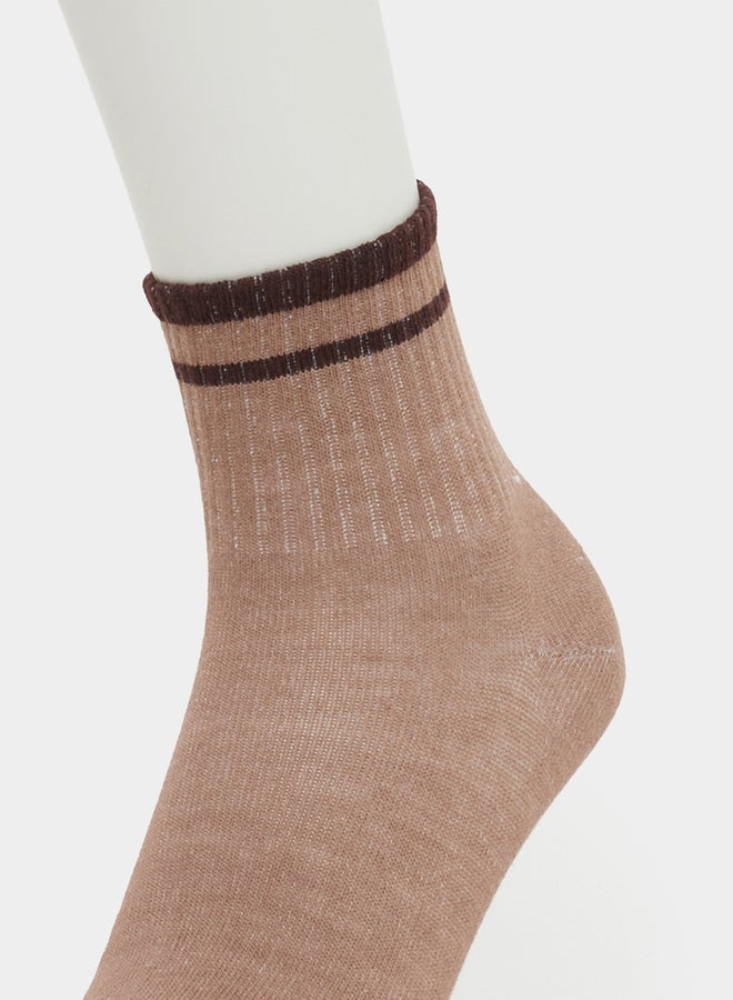 Styli Set of 2 - Striped Crew Socks  - Image 3