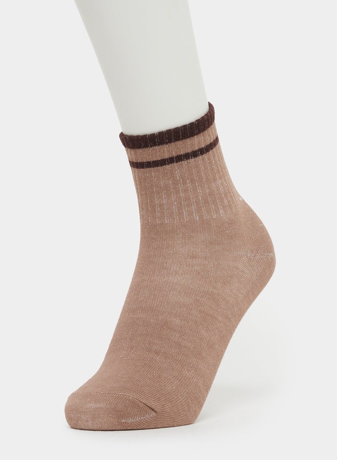 Styli Set of 2 - Striped Crew Socks  - Image 2