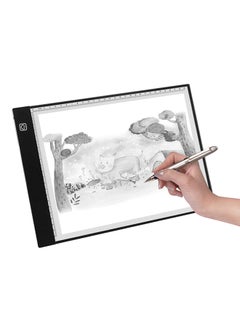 Loquat A4 LED Powered Light Box Tracer Copy Board Black  - Image 1