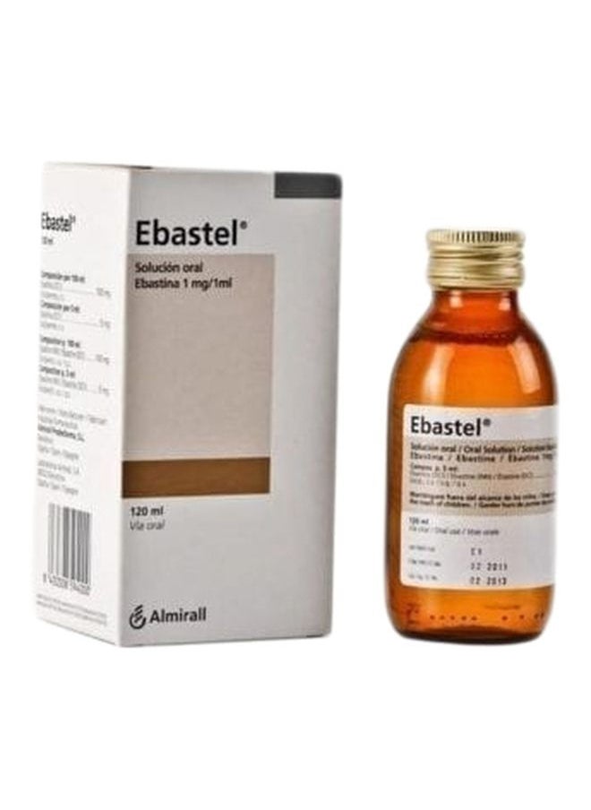 Ebastel Ebas tel Susp 120Ml 