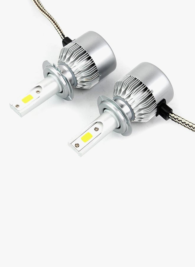 MUNTAQI 2-Piece COB LED Car Headlight Lamp Kit - Image 3