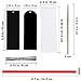 Supla 36 Set 2 Style Magic Scratch Rainbow Bookmarks Making Kit for Kids Students Party Favor Scratch Paper DIY Bookmarks Bulk with Scratching Tools Satin Ribbons for Classroom Activities - Image 3