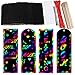 Supla 36 Set 2 Style Magic Scratch Rainbow Bookmarks Making Kit for Kids Students Party Favor Scratch Paper DIY Bookmarks Bulk with Scratching Tools Satin Ribbons for Classroom Activities - Image 2