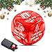 Perleddom Christmas Games for Family Party Santa Swap Gift Exchange Dice Christmas Stocking Stuffers Exchange Dice Games for Women Men Friends White Elephant Gifts Santa Swap Dice Games for Family Party - Image 2