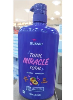 Aussie aussie TOTAL miracle SHAMPOO with APRICOT OIL FOR ALL HAIR TYPES OIL900ML 