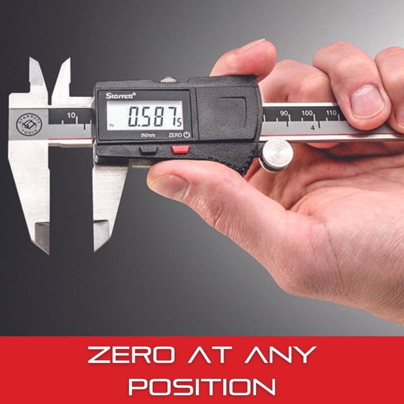 Starrett Starrett Stainless Steel IP67 Electronic Slide Caliper with SLC  06 Range 0005 Resolution LCD Display SPS Output inmm Conversion  798B6150 WSLC  - Image 3