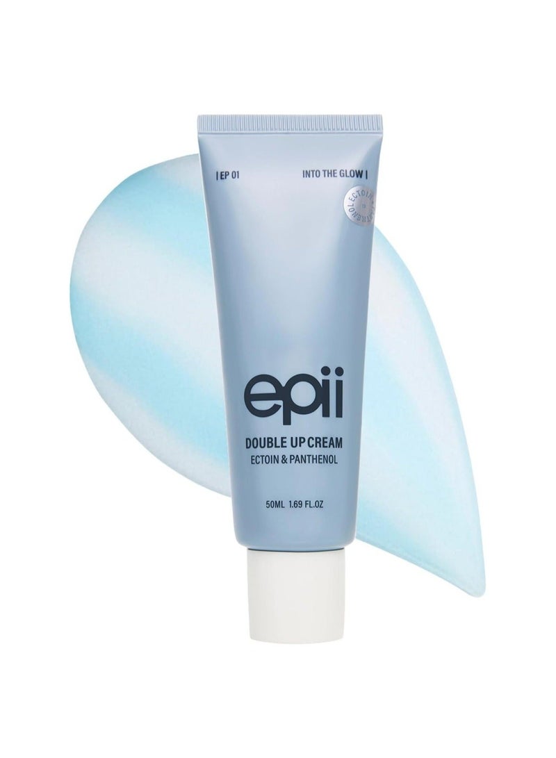 epii Double Up Cream | face moisturizer | ectoin | panthenol | squalane 15% | B5 | dry skin | sensitive skin | soothing | calming | korean skincare | 50ml - Image 1