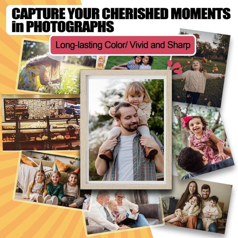 MARKQ A4 Photo Paper, 20 Sheets Waterproof Glossy For Photo Paper (A4 Photo Paper) - Image 2