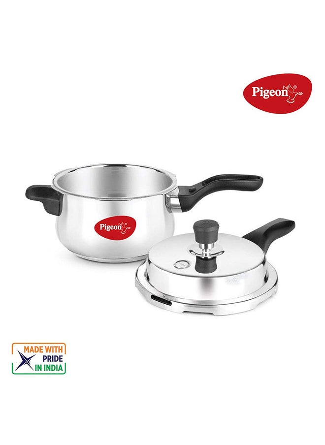 3Liters Pigeon By Stovekraft Stainless Steel Inox Plus Steel Pressure Cooker with Outer Lid Induction and Gas Stove Compatible 3 Litre Capacity for Healthy Cooking (Silver) Silver - pzsku/ZCBDB0952A0B2A053F37DZ/45/_/1729510296/cece6485-4d48-46cf-aa90-875600dfebe7