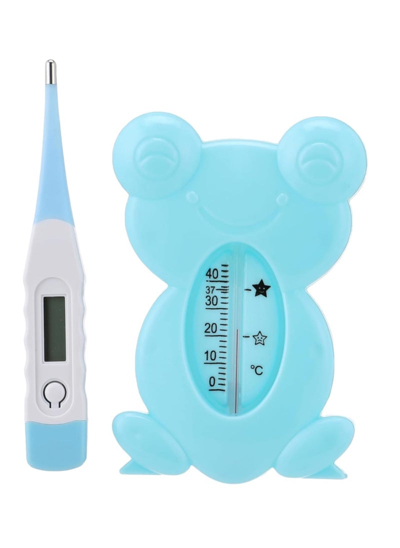La Frutta La Frutta Baby and Bath Tub Thermometer Set blue  - Image 1
