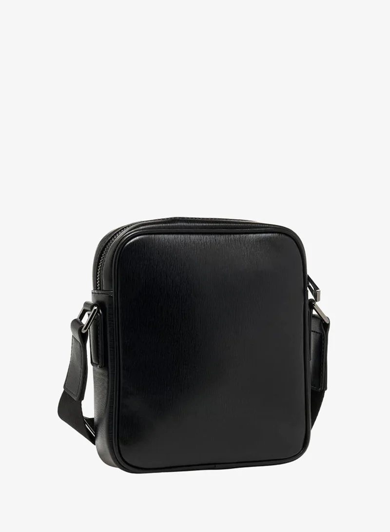 Duchini BLACK Men Adjustable Strap Crossbody Bag for Men | Best Price UAE