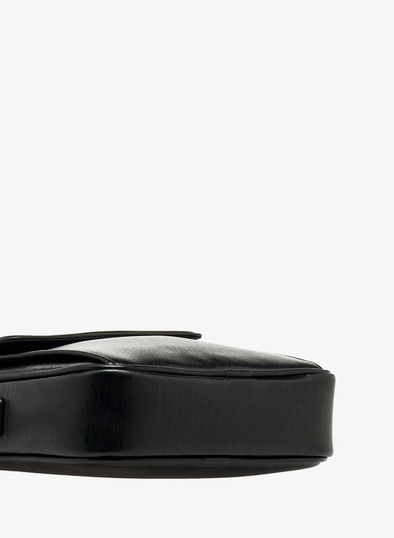 Duchini BLACK Men Adjustable Strap Crossbody Bag for Men | Best Price UAE