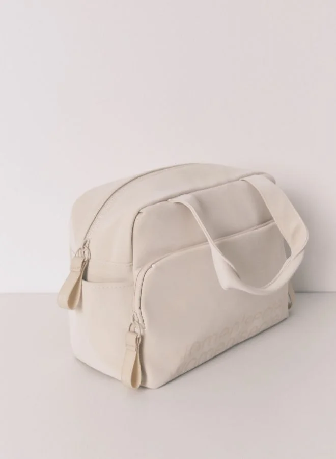 women'secret Large Ivory Rubber Vanity Case