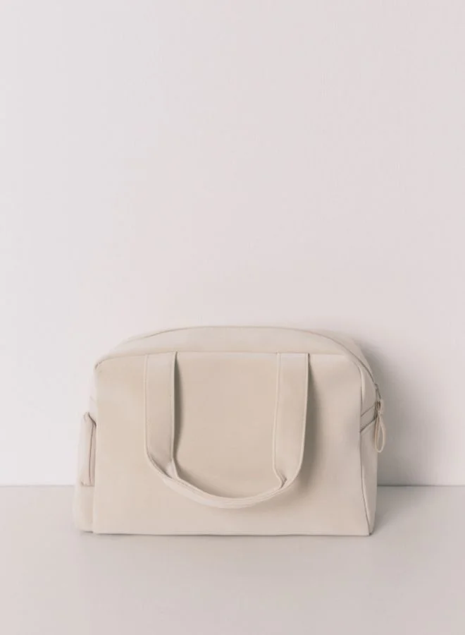 women'secret Large Ivory Rubber Vanity Case