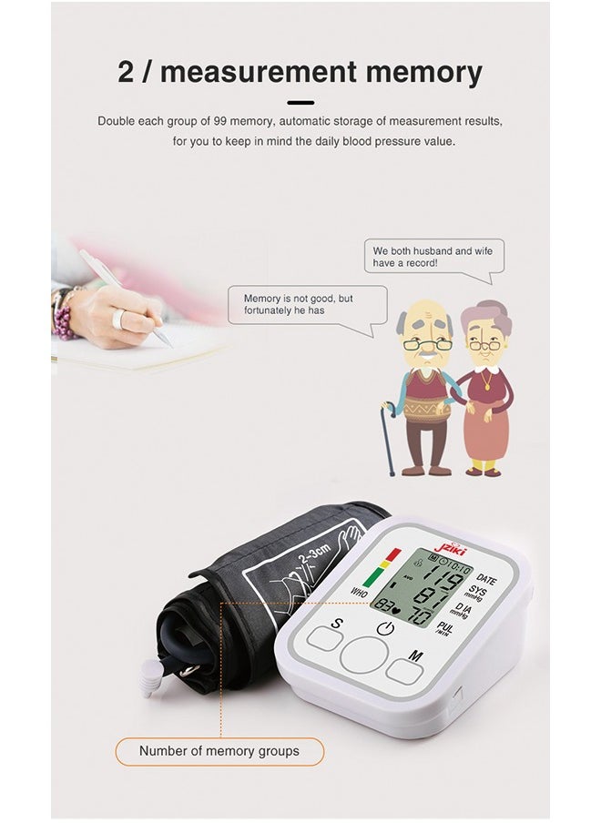 JZIKI Arm Blood Pressure Monitor