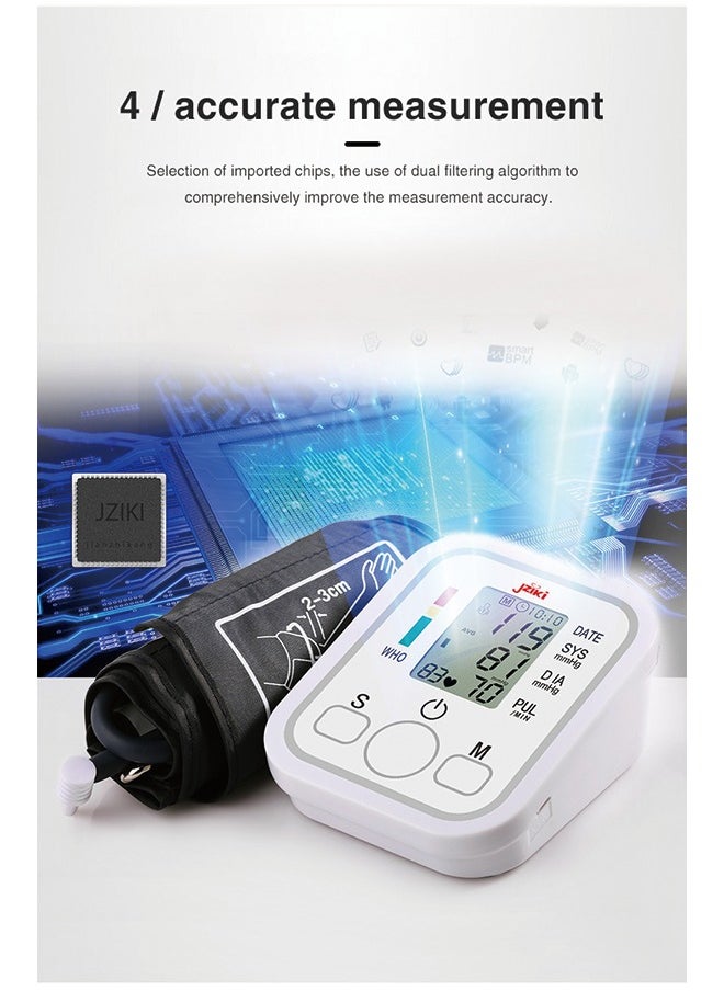 JZIKI Arm Blood Pressure Monitor