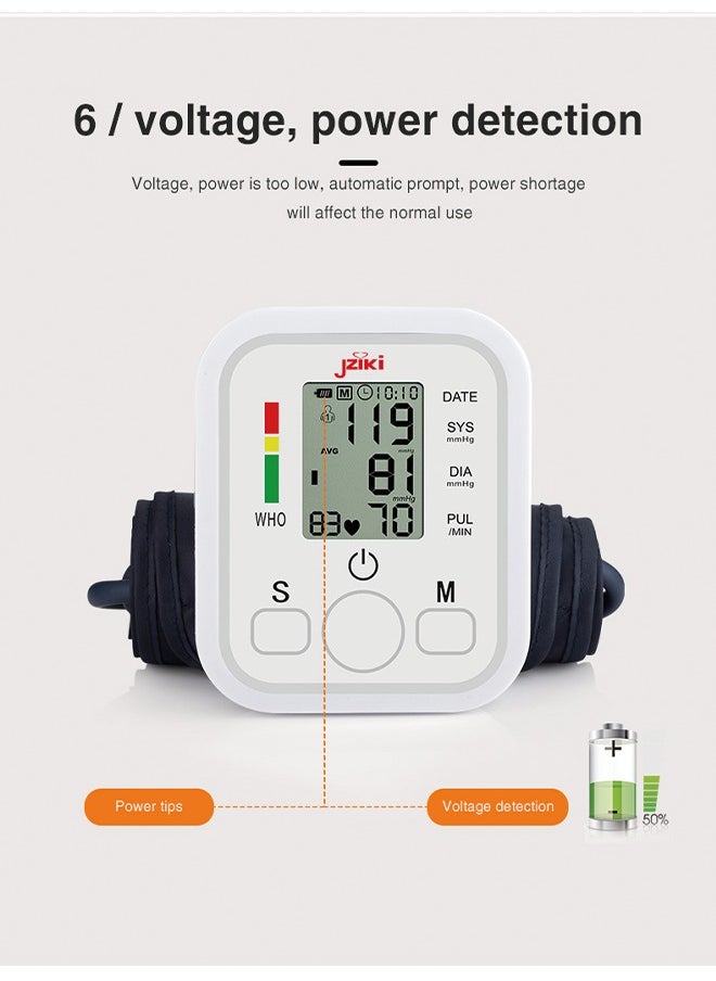 JZIKI Arm Blood Pressure Monitor
