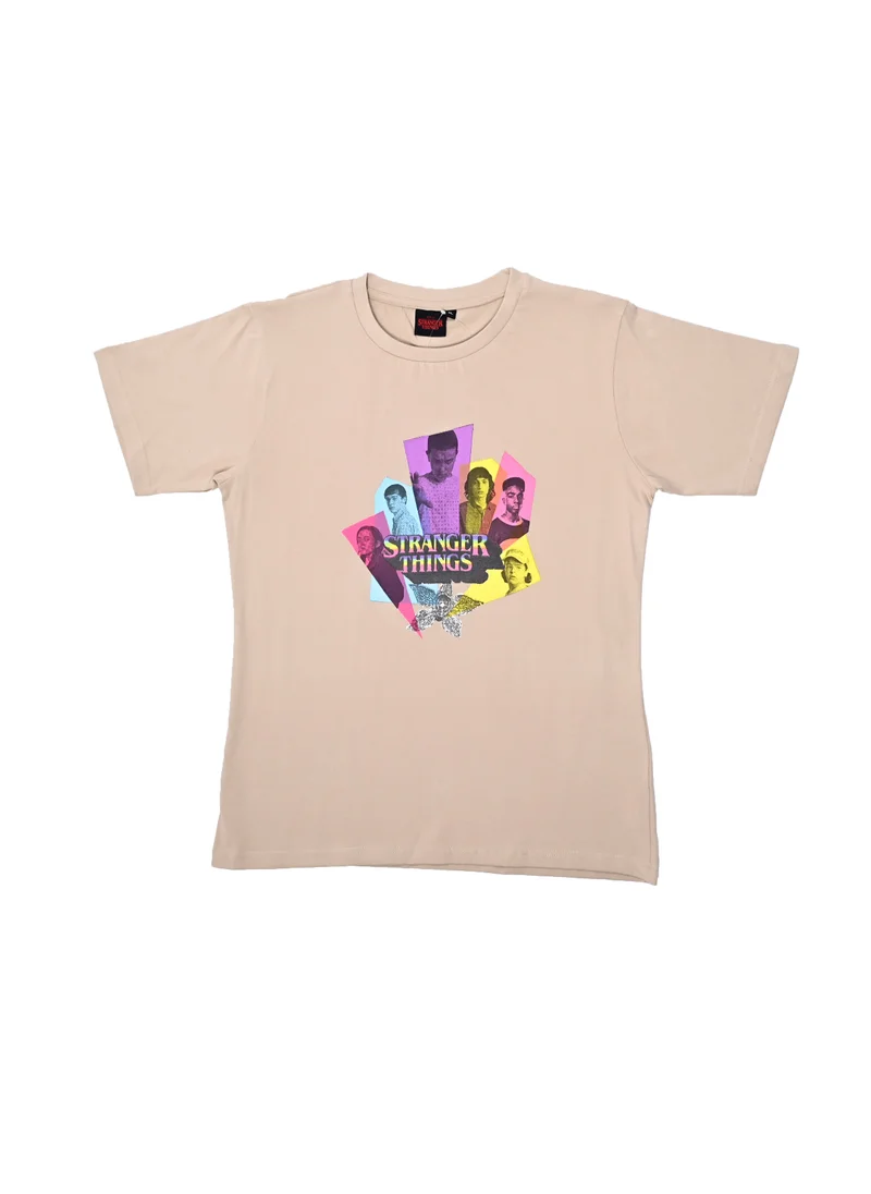 Stranger Things Stranger Things - Womens Short Sleeve Tshirt