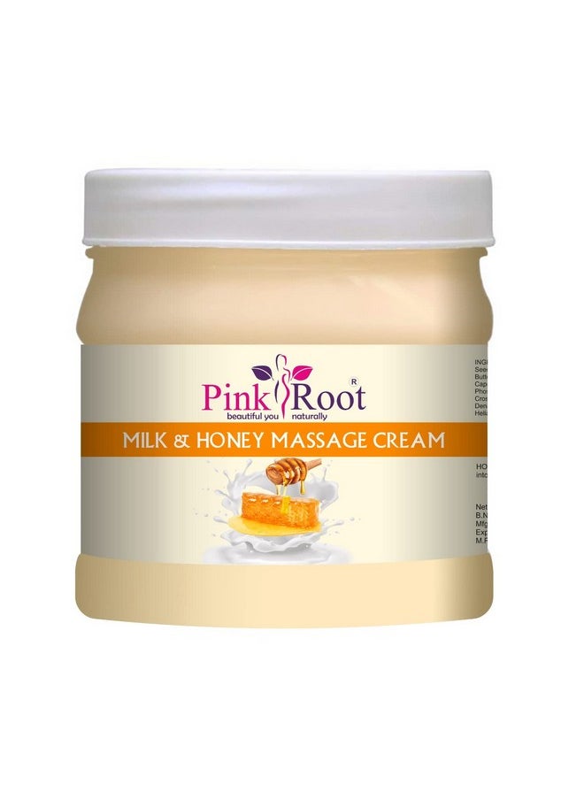 Pink Root - Pink Root Gold Gel 500ML with Milk & Honey Massage Cream 500ml - Image 1